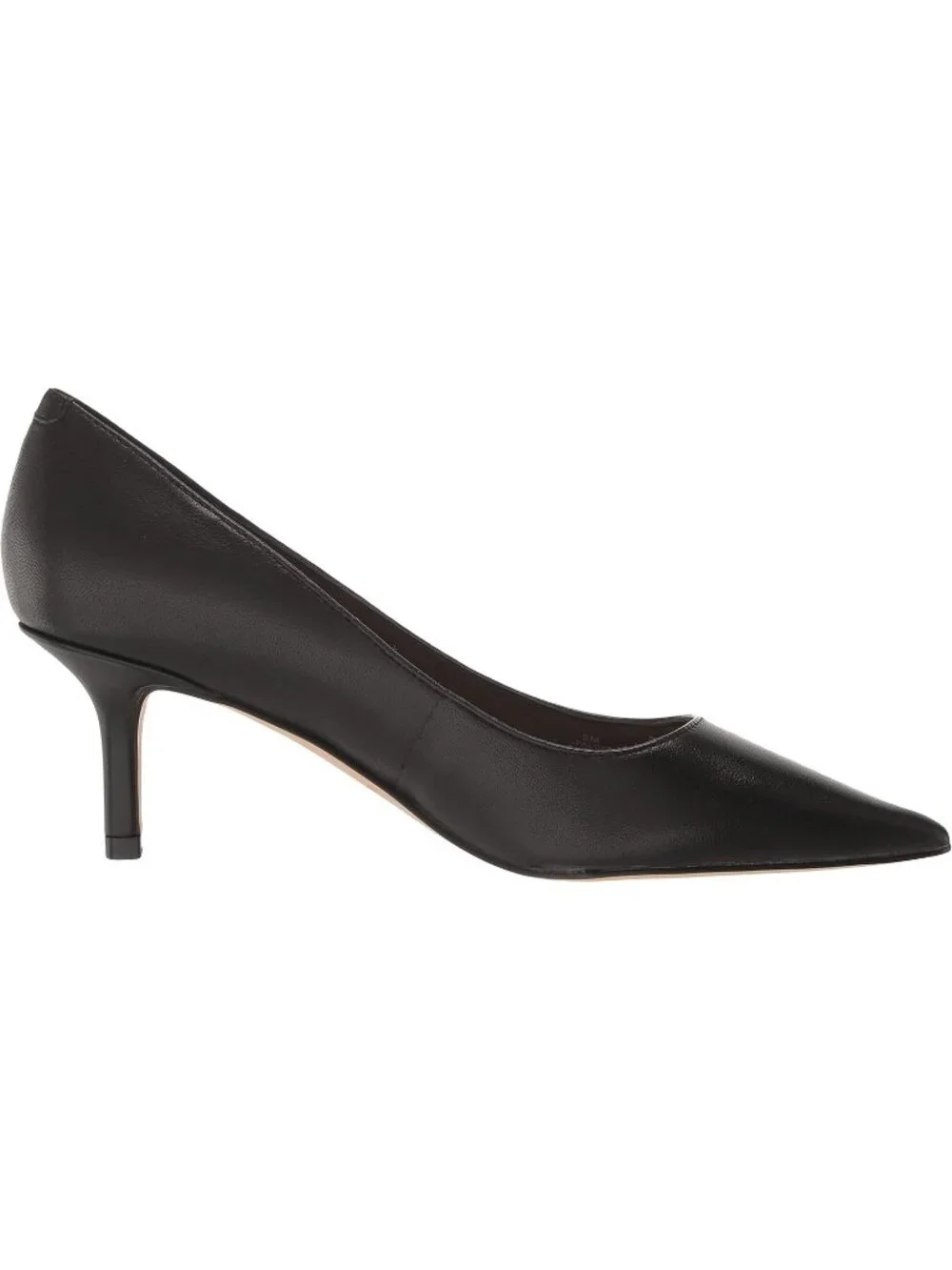 Women's Black Modern Pointed Toe Alola Dress Casual Pumps Pull On Heel Shoes